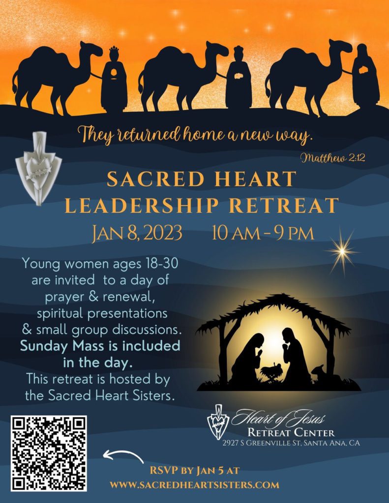 Sacred Heart Sisters leadership retreat