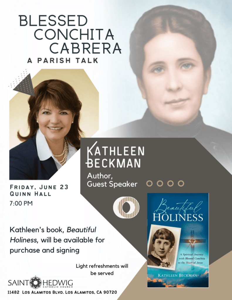 St. Hedwig parish welcomes back Kathleen Beckman on June 23