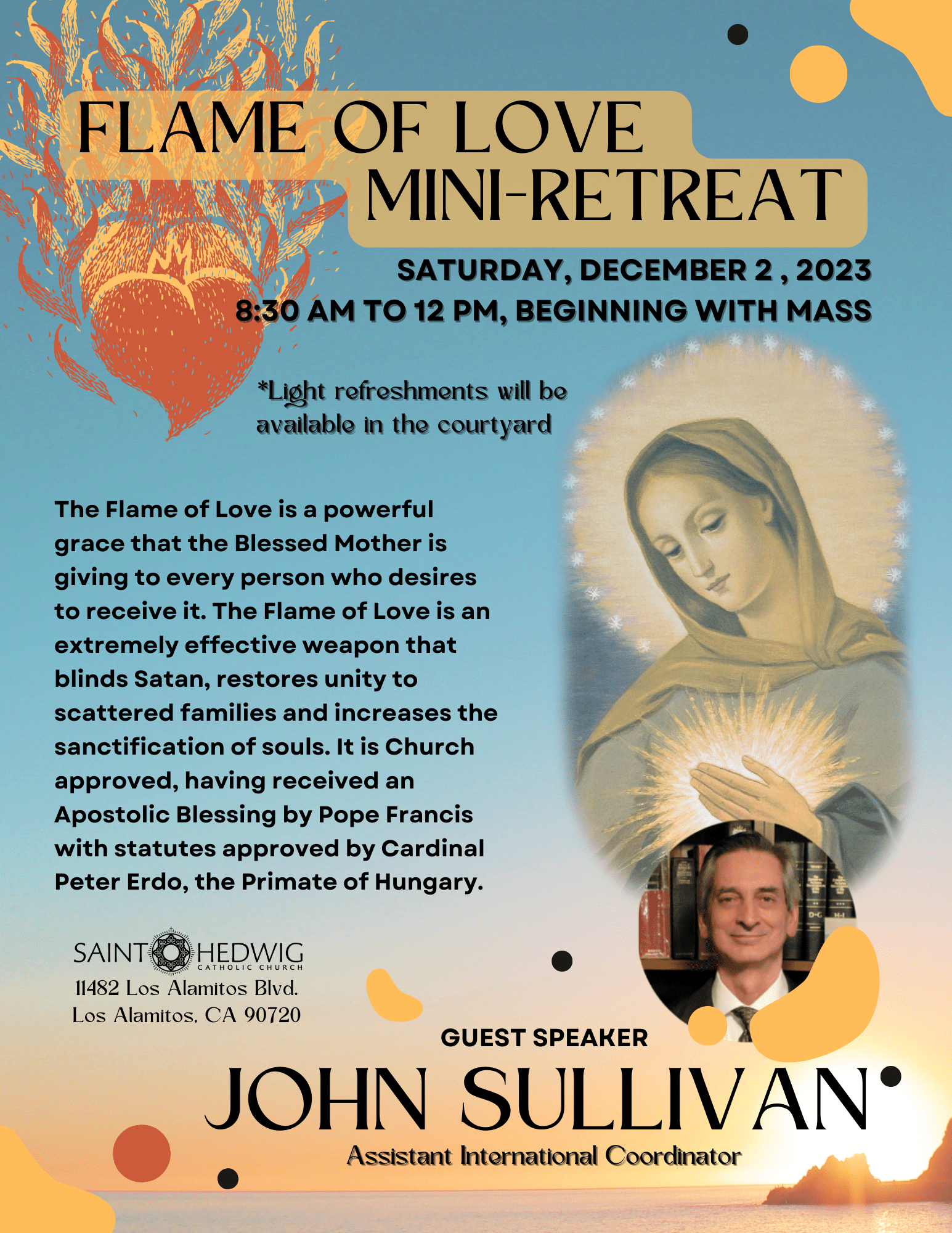 2023 flame of love mini retreat