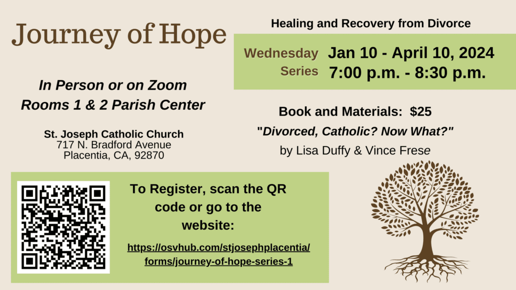 Journey of Hope Divorce Recovery Series